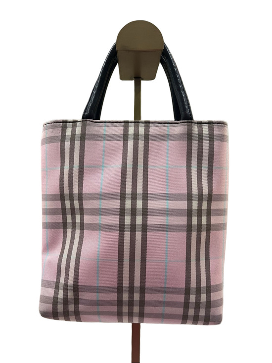 Burberry Handbags - Burberry Pink Plaid Novacheck Mini Tote